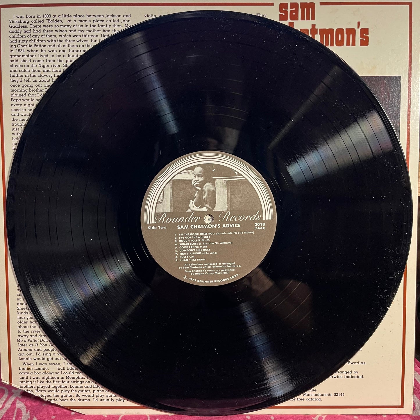 Sam Chatmon's Advice | Excellent (EX) Excellent (EX) Get Cheap Vinyl
