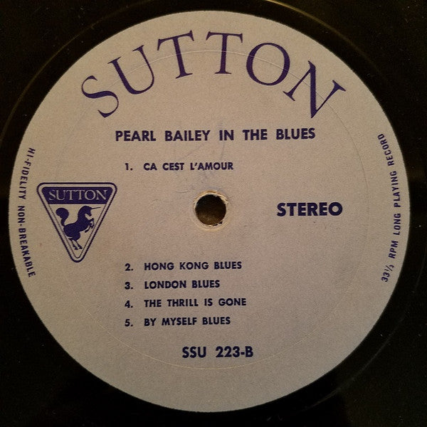 The Blues Featuring Pearl Bailey | Excellent (EX) Very Good (VG) Get Cheap Vinyl