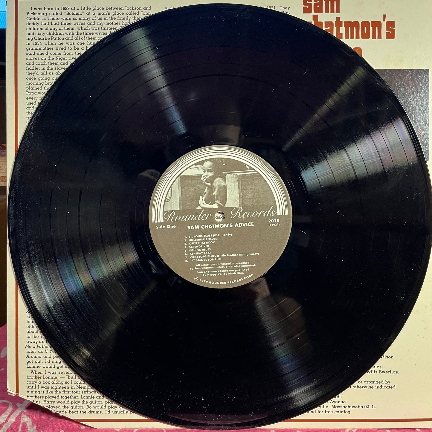 Sam Chatmon's Advice | Excellent (EX) Excellent (EX) Get Cheap Vinyl