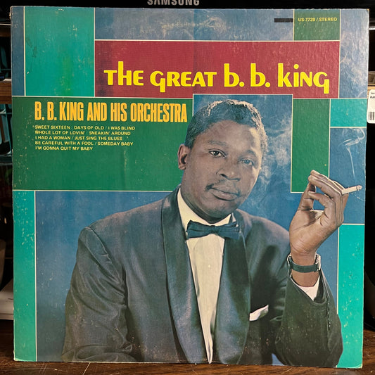 The Great B. B. King (VINYL) | Excellent (EX) Very Good Plus (VG+) Get Cheap Vinyl