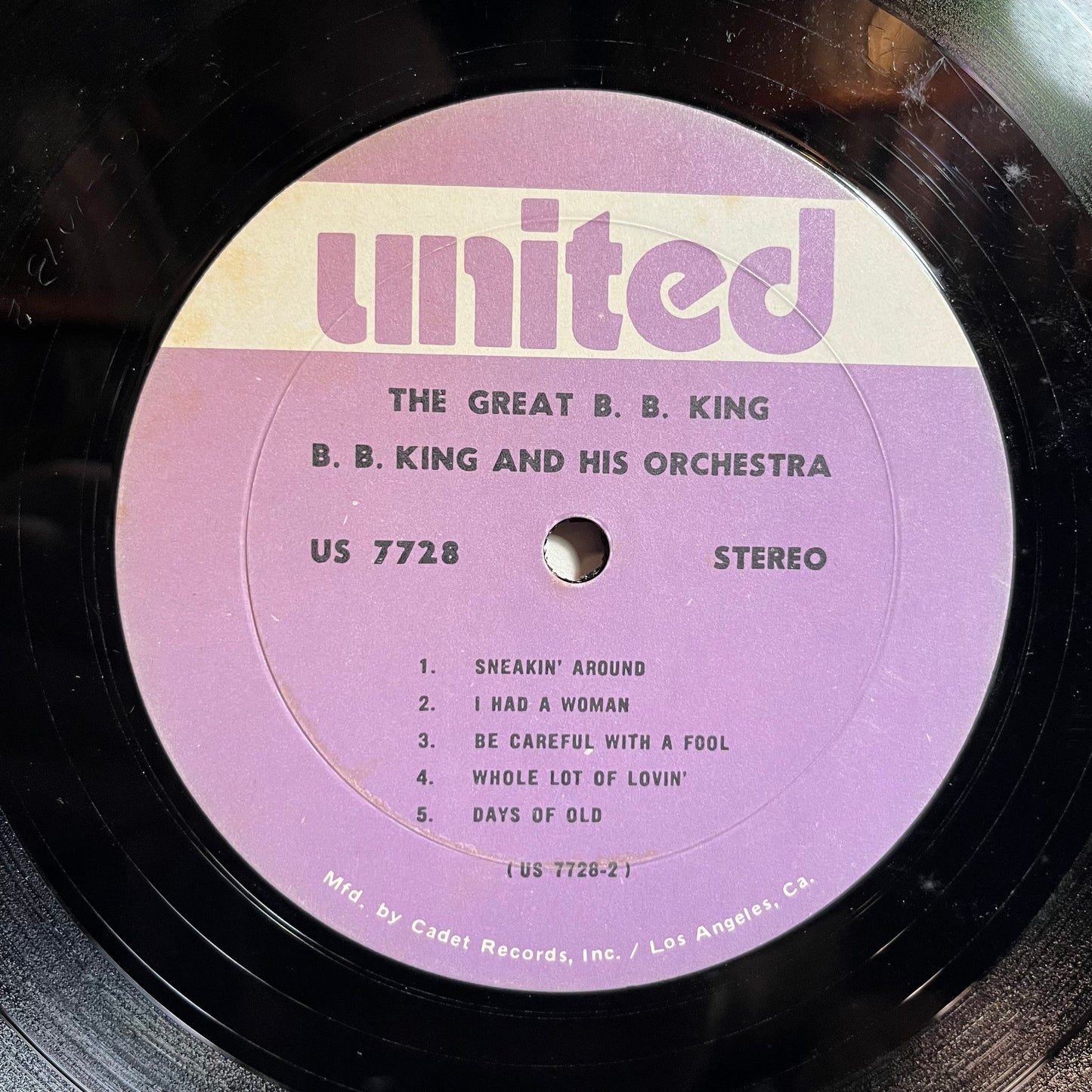 The Great B. B. King (VINYL) | Excellent (EX) Very Good Plus (VG+) Get Cheap Vinyl