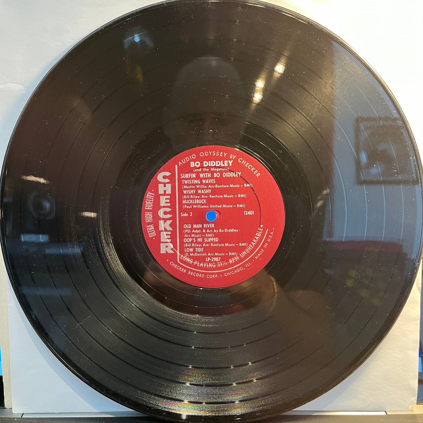 Surfin' With Bo Diddley | Good Plus (G+) Generic Get Cheap Vinyl