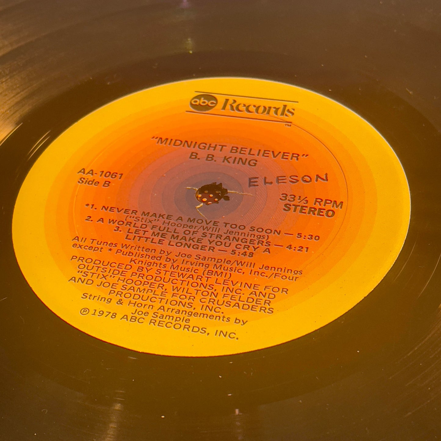 Midnight Believer (VINYL) | Very Good Plus (VG+) Excellent (EX) Get Cheap Vinyl