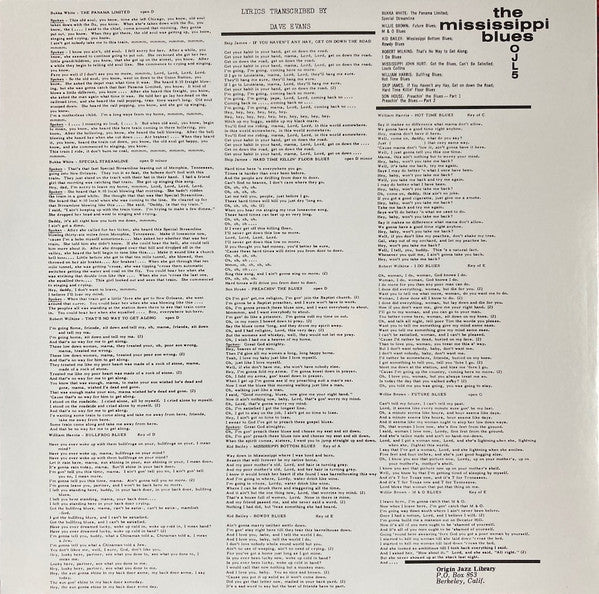 The Mississippi Blues 1927-1940 | Mint (M) Mint (M) Get Cheap Vinyl