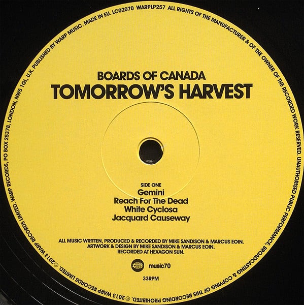 Tomorrow's Harvest | Mint (M) Mint (M) Get Cheap Vinyl