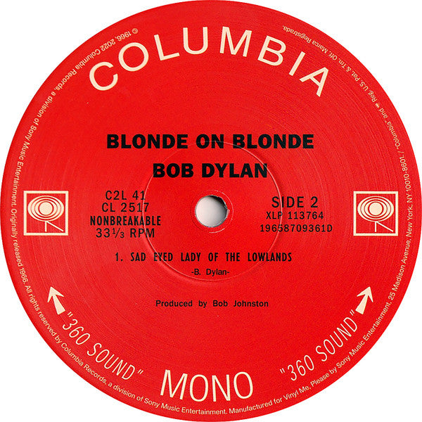 Blonde On Blonde (VMP | CLEAR BLONDE VINYL) | Mint (M) Mint (M) Get Cheap Vinyl