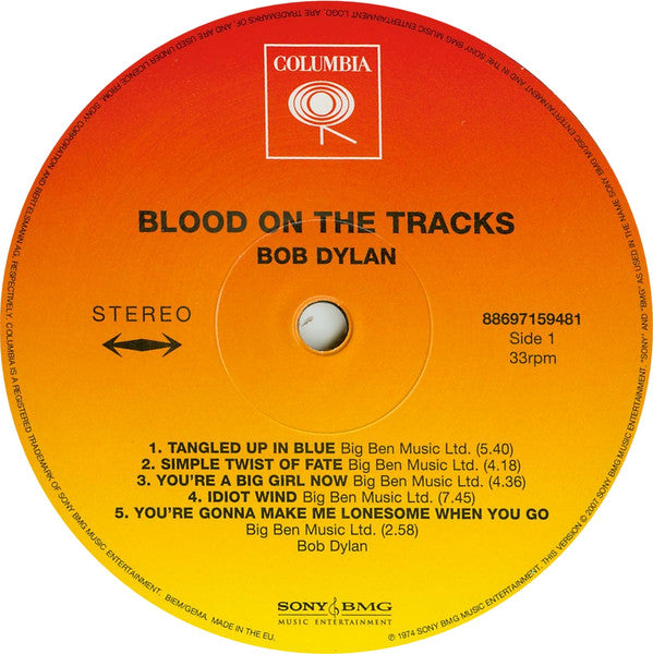 Blood On The Tracks | Mint (M) Mint (M) Get Cheap Vinyl