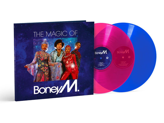 Magic Of Boney M. (Special Remix Edition / Transparent Magenta & Blue Vinyl) | Mint (M) Mint (M) Get Cheap Vinyl