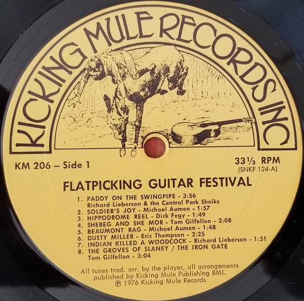 Kicking Mule's Flat Picking Guitar Festival | Near Mint (NM) Near Mint (NM) Get Cheap Vinyl
