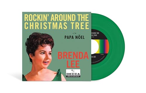 Rockin' Around The Christmas Tree (TRANSLUCENT EMERALD 7" VINYL) | Mint (M) Mint (M) Get Cheap Vinyl