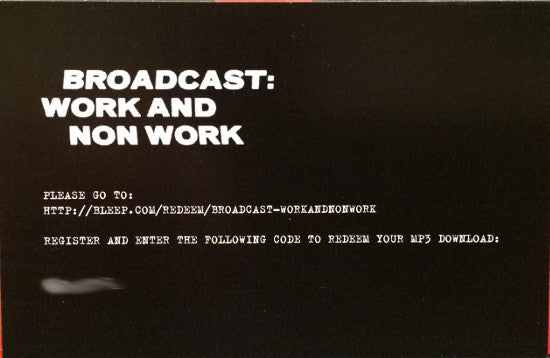 Work And Non Work | Mint (M) Mint (M) Get Cheap Vinyl