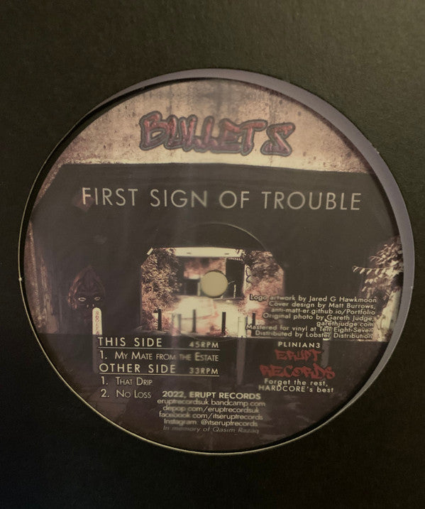 First Sign of Trouble | Mint (M) Generic Get Cheap Vinyl