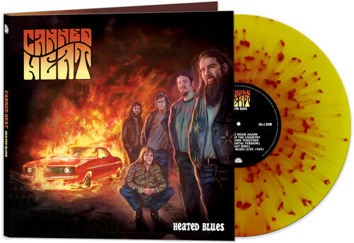 Heated Blues (red & Yellow Splatter) (Colored Vinyl, Red, Yellow, Gatefold LP Jacket, Remastered) | Mint (M) Mint (M) Get Cheap Vinyl