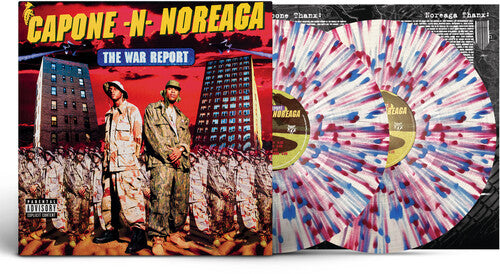The War Report (Clear Vinyl with Red & Blue Splatter Vinyl) [Explicit Content] (2 LP) | Mint (M) Mint (M) Get Cheap Vinyl