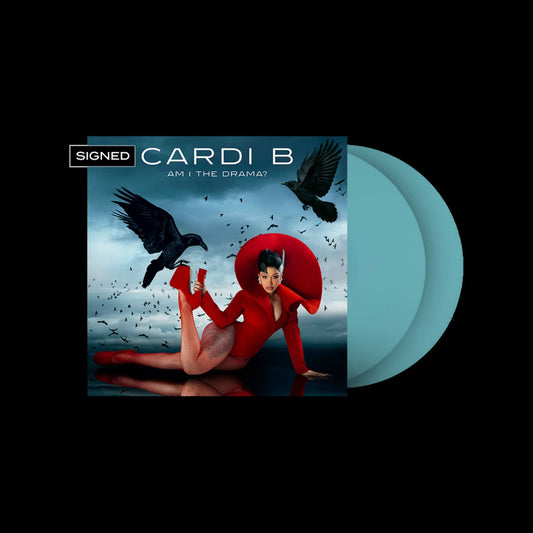 (PRE-ORDER 9/19/25) Am I The Drama? (Baby Blue Color Vinyl)(Includes Signed Art Card) | Mint (M) Mint (M) Get Cheap Vinyl