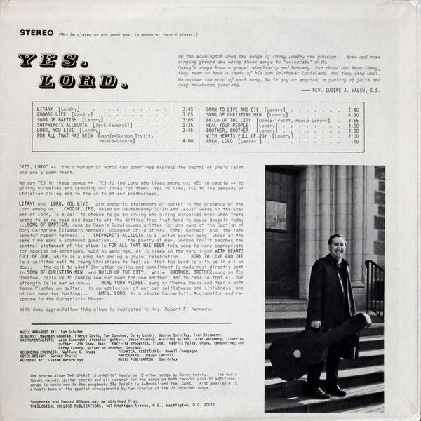 Yes Lord | Very Good Plus (VG+) Very Good Plus (VG+) Get Cheap Vinyl