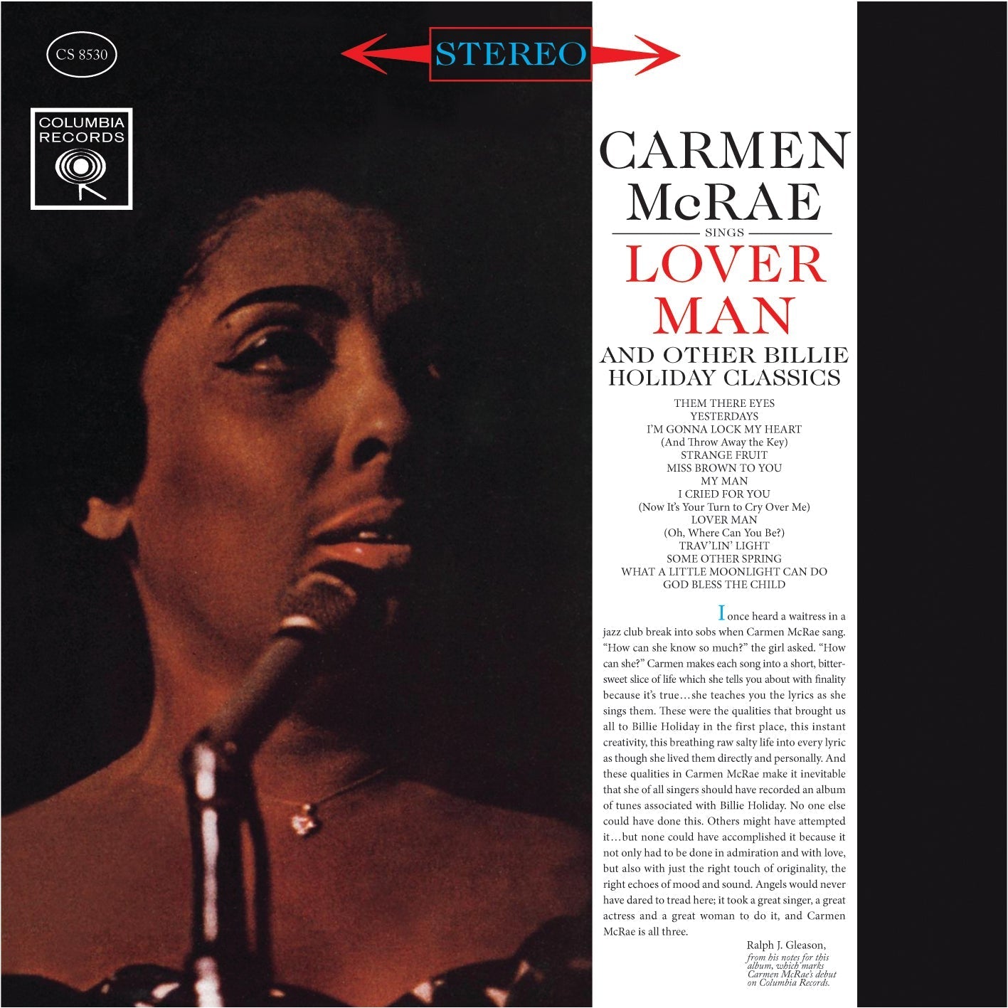 Sings Lover Man & Other Billie Holiday Classics | Get Cheap Vinyl