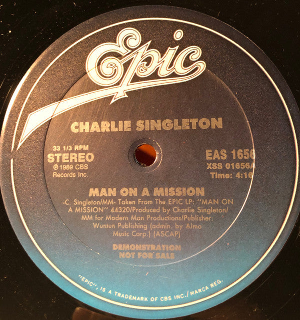 Man On A Mission | Near Mint (NM) Very Good (VG) Get Cheap Vinyl