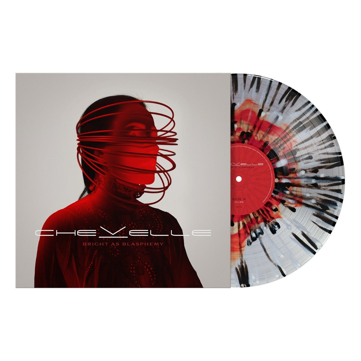 Bright As Blasphemy (PRE-ORDER 8/15/25)(Indie Exclusive) (Ruby/Clear/White-Black Splatter Vinyl) | Mint (M) Mint (M) Get Cheap Vinyl
