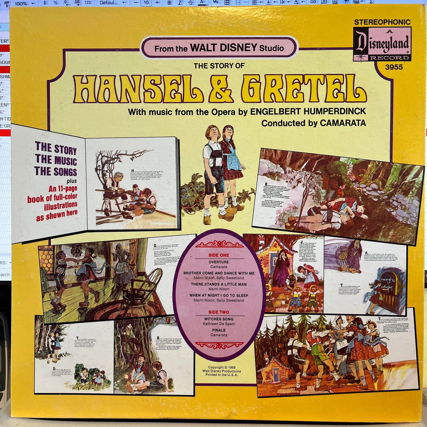 The Story Of Hansel & Gretel | Excellent (EX) Near Mint (NM) Get Cheap Vinyl