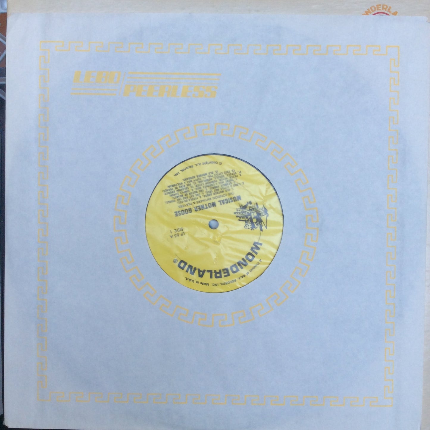 Musical Mother Goose (VINYL) | Excellent (EX) Excellent (EX) Get Cheap Vinyl