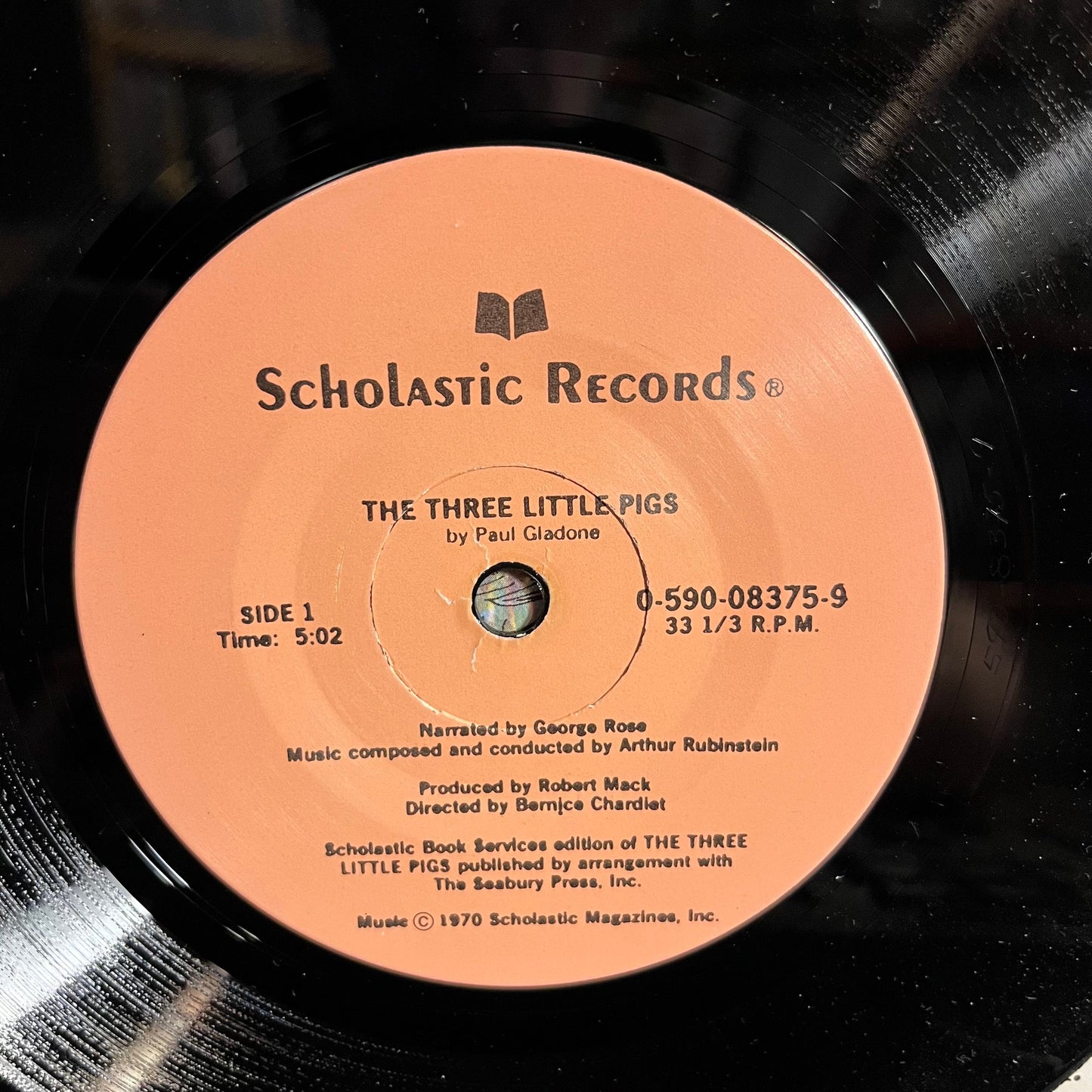 The Three Little Pigs 7" | Near Mint (NM) Near Mint (NM) Get Cheap Vinyl