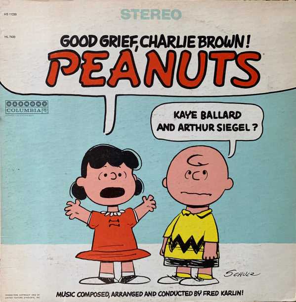 Good Grief, Charlie Brown! Peanuts | Very Good (VG) Very Good (VG) Get Cheap Vinyl