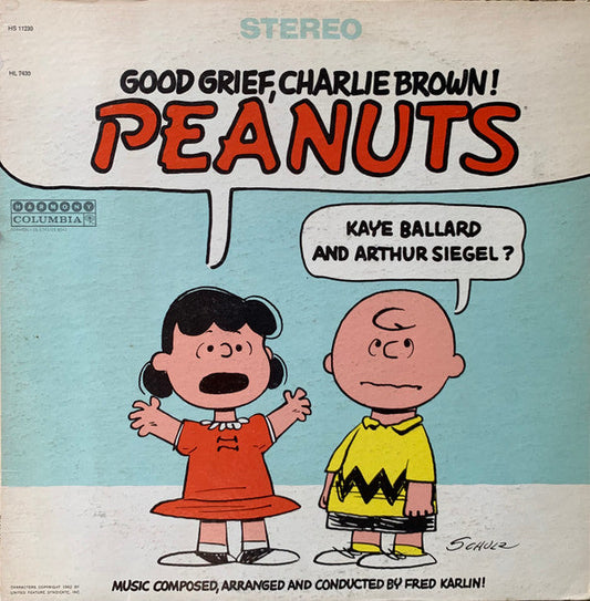 Good Grief, Charlie Brown! Peanuts | Very Good (VG) Very Good (VG) Get Cheap Vinyl