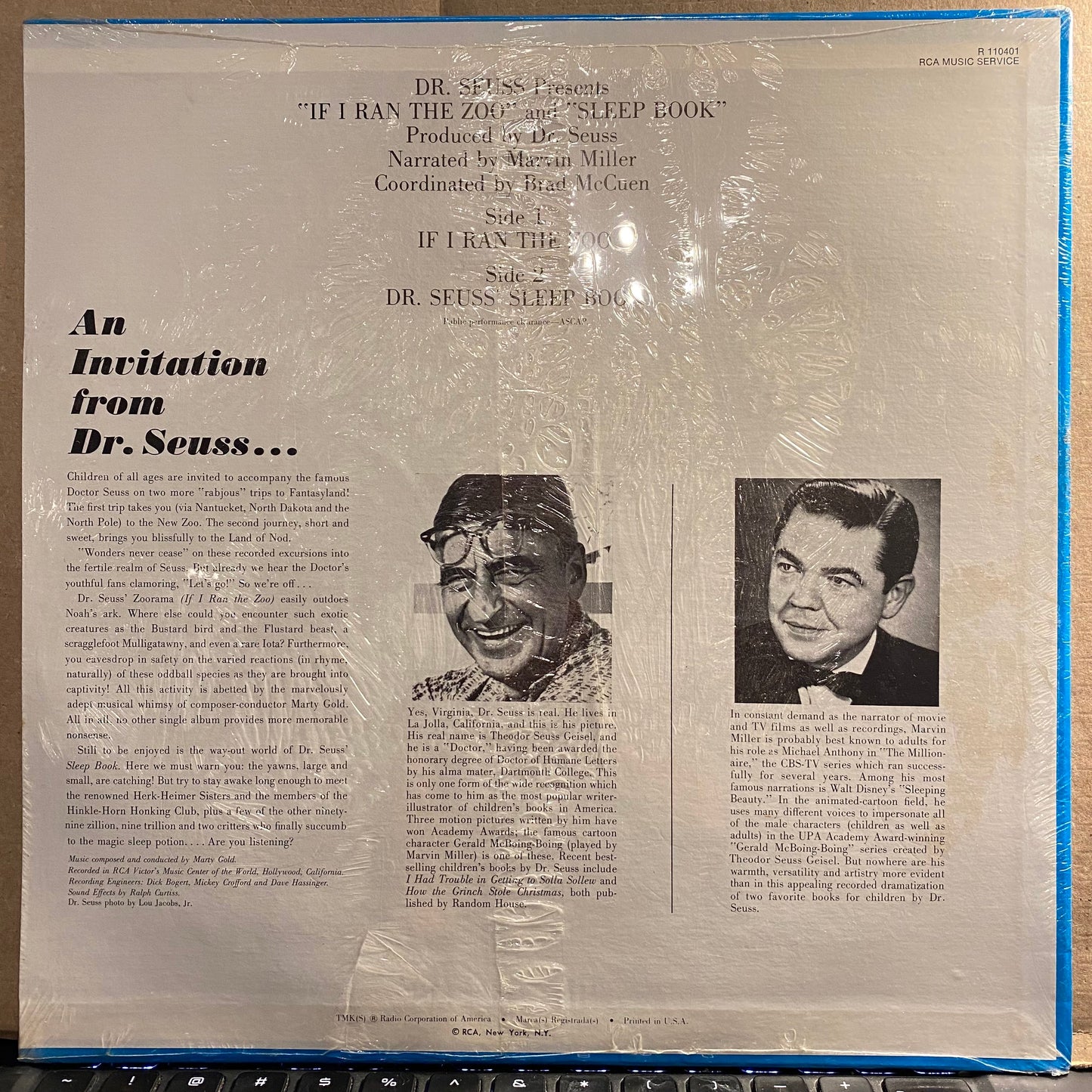 If I Ran The Zoo / Sleep Book | Mint (M) Mint (M) Get Cheap Vinyl