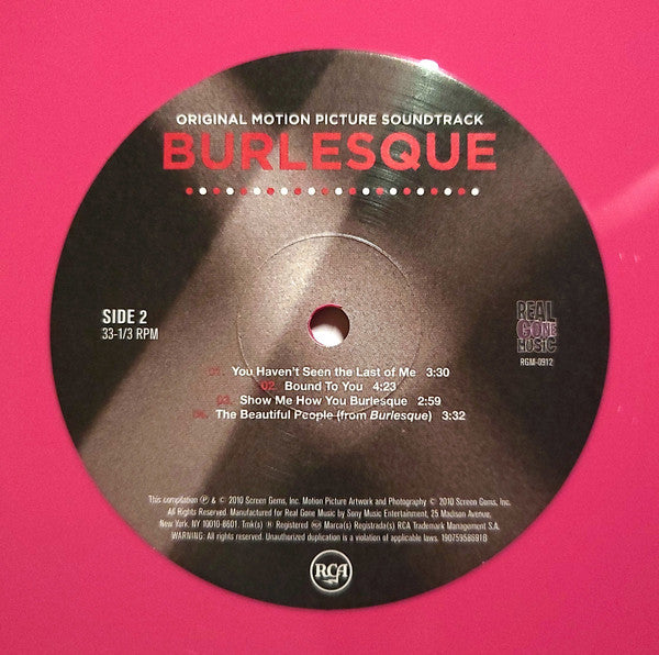 Burlesque (Original Motion Picture Soundtrack) | Mint (M) Mint (M) Get Cheap Vinyl