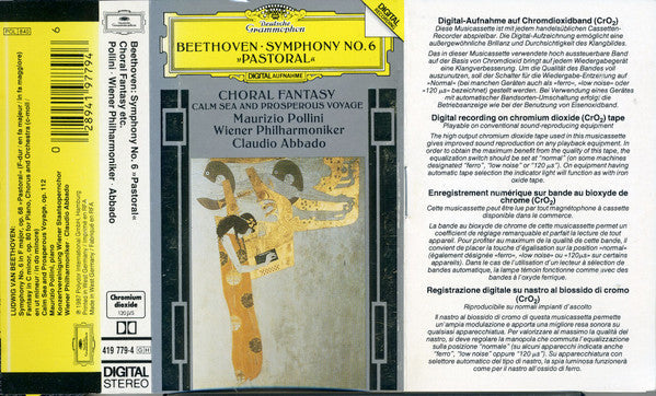 Symphonie No. 6 »Pastorale«, Chorfantasie ∙ Meerestille Und Glückliche Fahrt | Near Mint (NM) Near Mint (NM) Get Cheap Vinyl