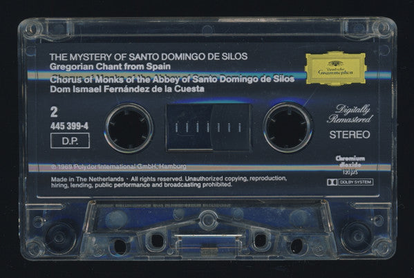 The Mystery Of Santo Domingo De Silos: Gregorian Chant From Spain | Near Mint (NM) Near Mint (NM) Get Cheap Vinyl