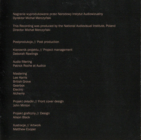 Symphony No. 3 (Symphony Of Sorrowful Songs) Op. 36 (CD) | Mint (M) Mint (M) Get Cheap Vinyl