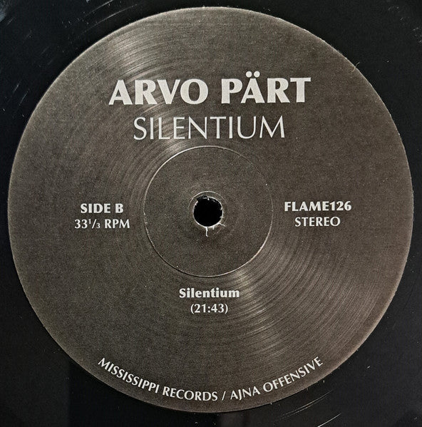 Silentium (VINYL) | Mint (M) Mint (M) Get Cheap Vinyl