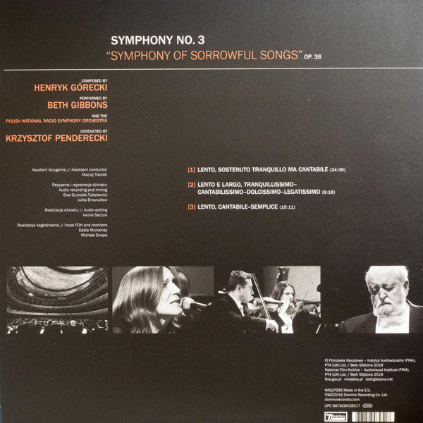 Symphony No. 3 (Symphony Of Sorrowful Songs) Op. 36 | Mint (M) Mint (M) Get Cheap Vinyl