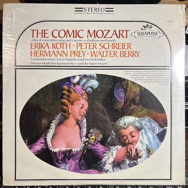 The Comic Mozart, Satirical Ensembles, Arias And Canons (VINYL) | Mint (M) Near Mint (NM) Get Cheap Vinyl
