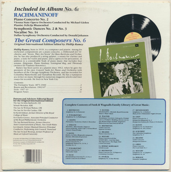 Piano Concerto No.2 - Funk & Wagnalls - Album 6 | Mint (M) Near Mint (NM) Get Cheap Vinyl
