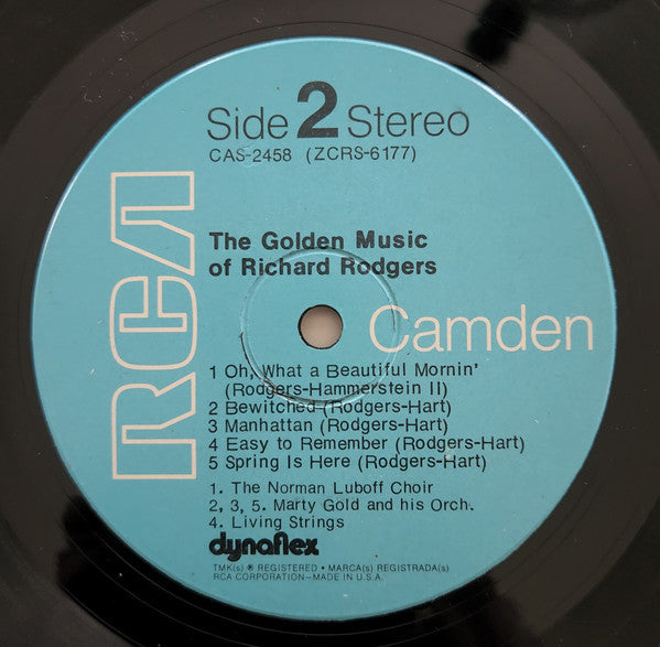 The Music Of Richard Rodgers | Mint (M) Near Mint (NM) Get Cheap Vinyl