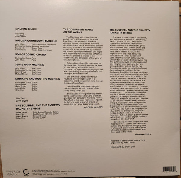 Machine Music (VINYL) | Mint (M) Mint (M) Get Cheap Vinyl