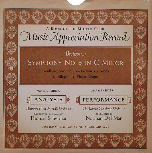 Symphony No. 5 In C Minor | Excellent (EX) Excellent (EX) Get Cheap Vinyl