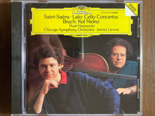 Saint-Saëns • Lalo: Cello Concertos / Bruch: Kol Nidrei (CD) | Excellent+ (EX+) Near Mint (NM) Get Cheap Vinyl
