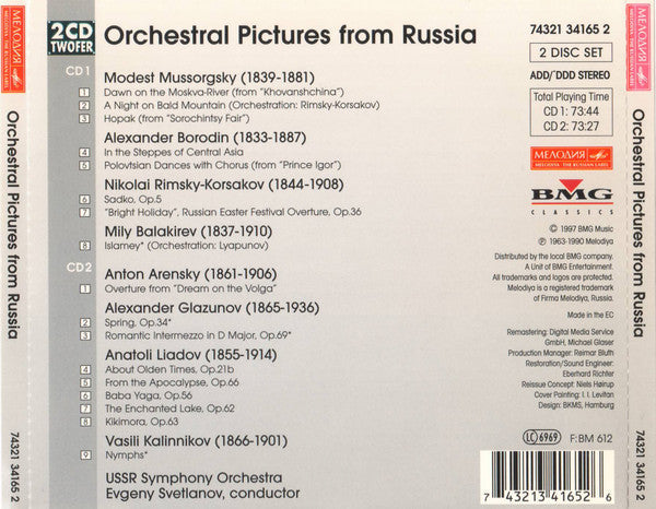 Orchestral Pictures From Russia (2xCD) | Excellent+ (EX+) Near Mint (NM) Get Cheap Vinyl