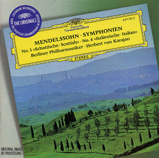 Symphonien No. 3 »Schottische · Scottish« · No. 4 »Italienische · Italian« (CD) | Excellent+ (EX+) Near Mint (NM) Get Cheap Vinyl