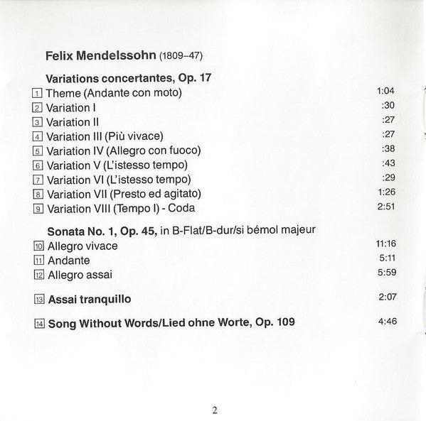 Works For Cello And Piano, Complete (CD) | Excellent+ (EX+) Near Mint (NM) Get Cheap Vinyl