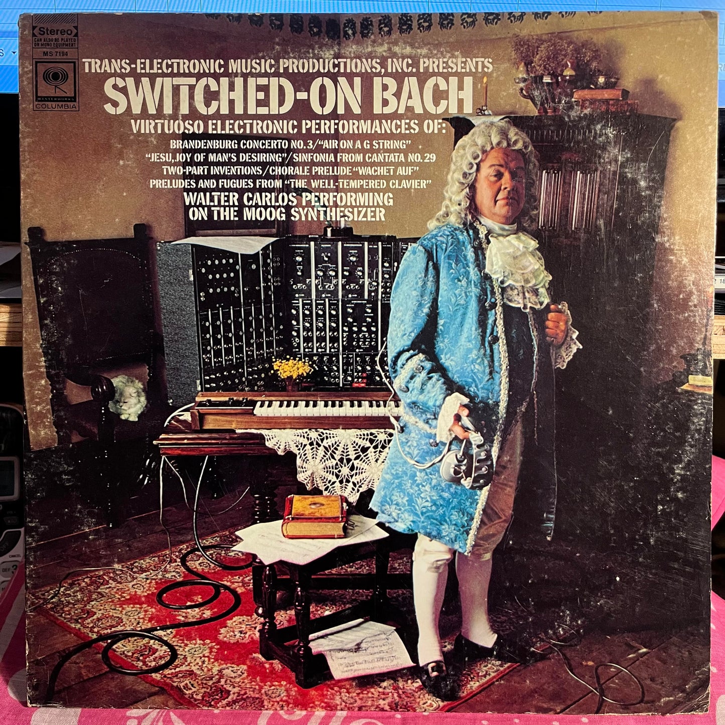 Switched-On Bach *TERRE HAUTE 1970* | Excellent (EX) Excellent (EX) Get Cheap Vinyl
