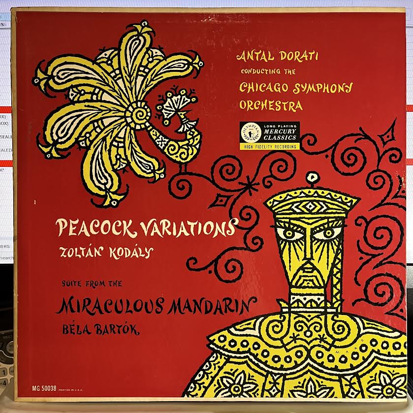 Peacock Variations / Suite From The Miraculous Mandarin | Excellent+ (EX+) Near Mint (NM) Get Cheap Vinyl