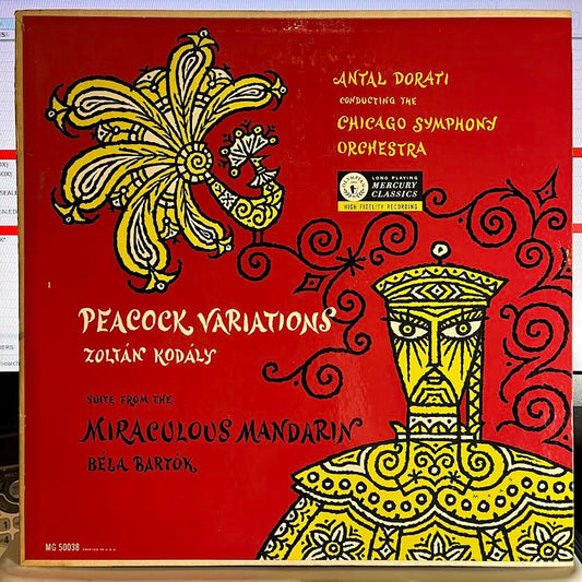 Peacock Variations / Suite From The Miraculous Mandarin | Excellent+ (EX+) Near Mint (NM) Get Cheap Vinyl