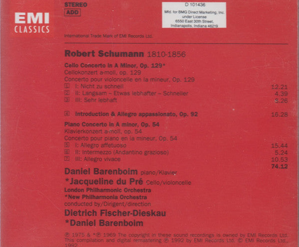 Cello Concerto / Piano Concerto (CD) | Excellent+ (EX+) Near Mint (NM) Get Cheap Vinyl
