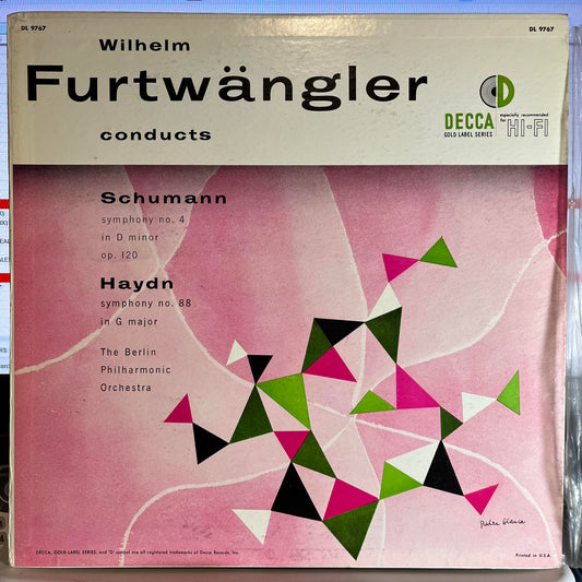 Symphony No. 4 In D Minor, Op.120 / Symphony No. 88 In G Major | Excellent+ (EX+) Near Mint (NM) Get Cheap Vinyl