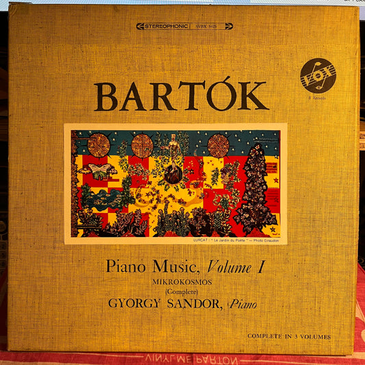 Piano Music, Volume I (Mikrokosmos) *3XLP BOX* | Excellent (EX) Very Good Plus (VG+) Get Cheap Vinyl